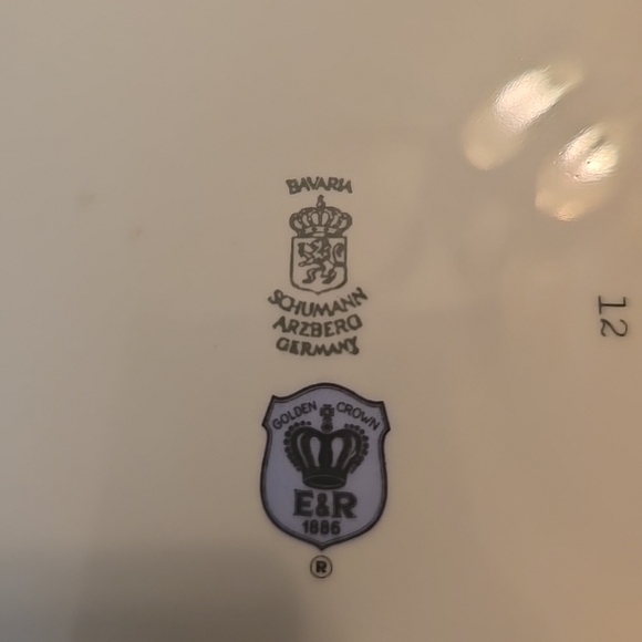 Schumann Germany Forget Me Not Snack Plate - Picture 12 of 13